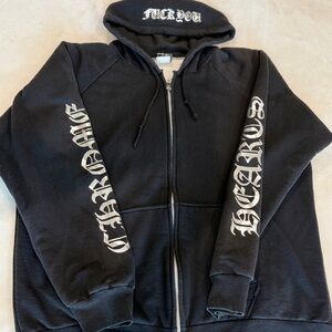 Chrome Hearts vintage zip up hoodie
